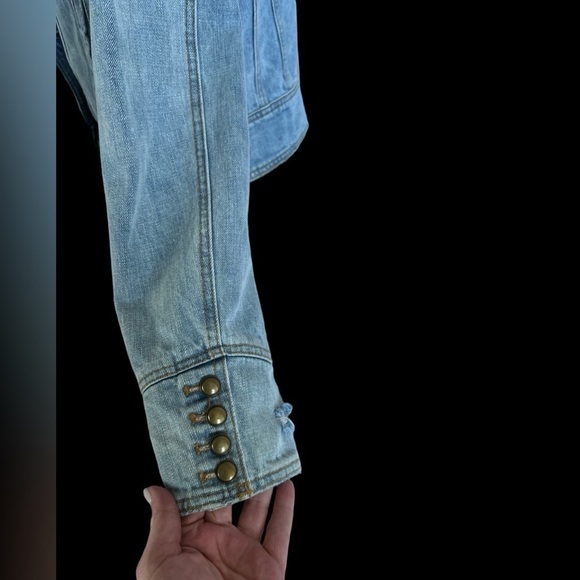 Free People Ferry Denim Jacket - Picture 4 of 16